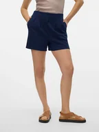 Spodenki damskie - Vero Moda Szorty w kolorze granatowym - miniaturka - grafika 1