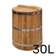 Beczki - Beczka drewniana dębowa do kiszenia 30l - miniaturka - grafika 1