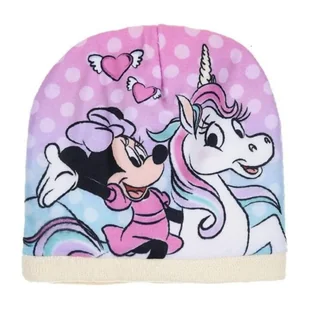Czapka dla dziewczynki Disney Myszka Minnie zimowa - Czapki i chusty sportowe męskie - miniaturka - grafika 1