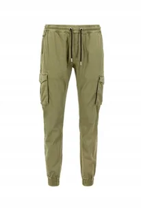 Spodnie Alpha Industries Cotton Twill Jogger olive XXL - Spodnie męskie - miniaturka - grafika 1