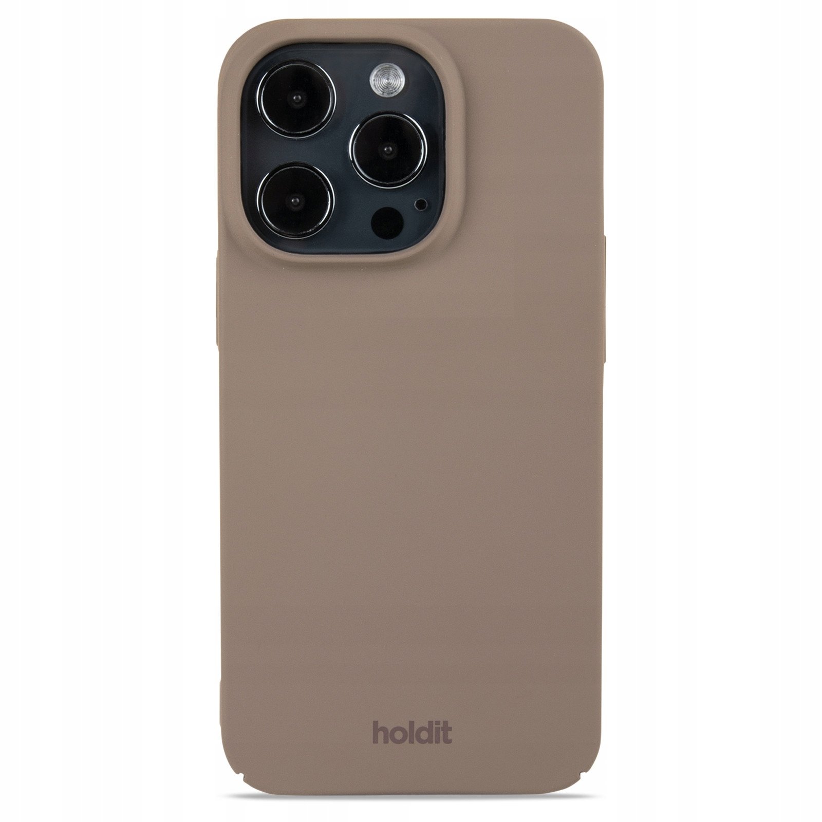 Holdit Slim Case iPhone 15 Pro Mocha Brown