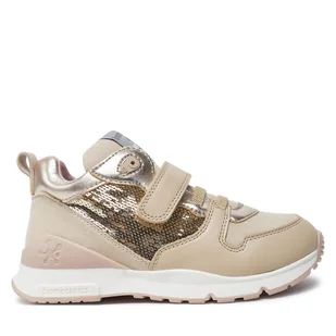 Sneakersy Biomecanics 241222 A213-B S Beżowy - Buty dla dziewczynek - miniaturka - grafika 1