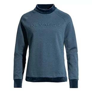 VAUDE Damski sweter Mineo II, Dark Sea, 40 PL - Swetry damskie - miniaturka - grafika 1