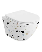 Miski WC - Lavita Miska wisząca wc Sofi Slim Stone - miniaturka - grafika 1