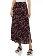 Spódnice - VERO MODA Spódnica damska, Czarny/Aop: niki, L - miniaturka - grafika 1