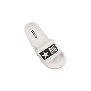 Męskie klapki Big Star DD174700 White 45 - Klapki i japonki męskie - miniaturka - grafika 1