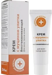 Regenerujący Krem z Mucyną Ślimaka Domowy Doktor, 30ml - Kremy do twarzy - miniaturka - grafika 1