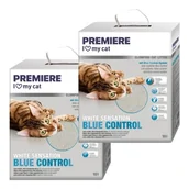 Żwirek dla kotów - PREMIERE Żwirek dla kotów White Sensation – blue control 2x10 l - miniaturka - grafika 1