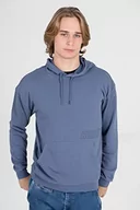 Bluzy męskie - Hurley Męska bluza M Lazy Days niebieski niebieski (Diffused Blue) l CW0857 - miniaturka - grafika 1