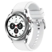 Smartwatch - Samsung Galaxy Watch4 Classic 42mm Biały - miniaturka - grafika 1