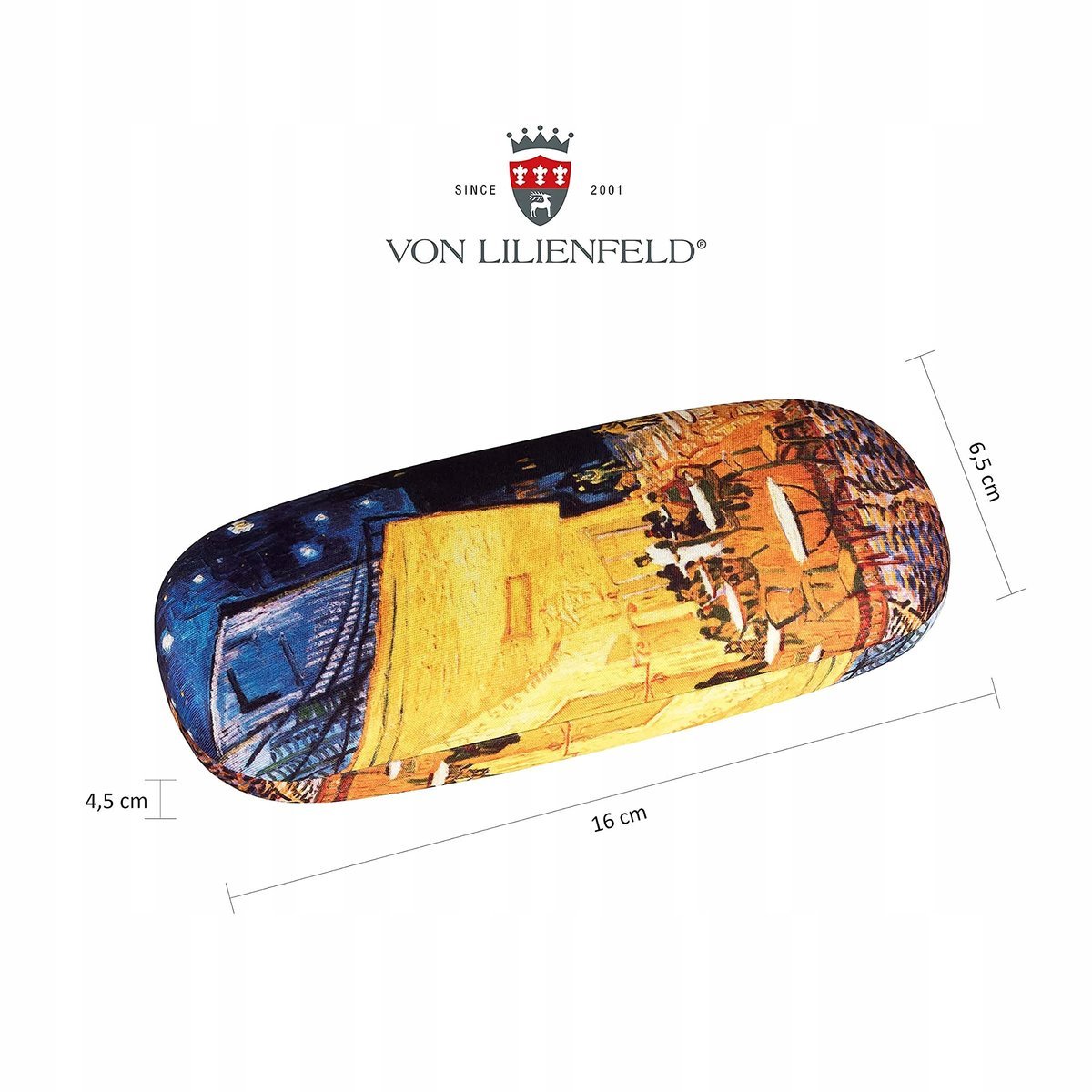 Etui na okulary tkanina