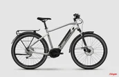 Rowery elektryczne - Rower elektryczny Haibike Trekking 3 High warm grey/black gloss 2025 - miniaturka - grafika 1