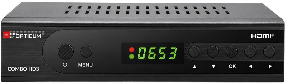 Tuner TV Opticum Tuner FTA Opticum Combo HD3 DVB-S2 / T2 / C