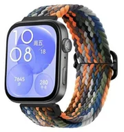Akcesoria do smartwatchy - Opaska pasek bransoletka NYLON LOOP Huawei Watch FIT 3 denim - miniaturka - grafika 1