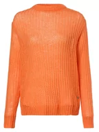 Swetry damskie - Joop - Sweter damski z dodatkiem alpaki, pomarańczowy - miniaturka - grafika 1