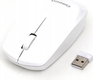 Omega OMEGA MOUSE WIRELESS 1200DPI WHITE [45865] - Myszki - miniaturka - grafika 1