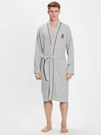 Szlafroki męskie - Tommy Hilfiger Szlafrok UM0UM02840 Szary Regular Fit - miniaturka - grafika 1