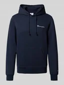 Bluzy męskie - Bluza z kapturem z wyhaftowanym logo - miniaturka - grafika 1