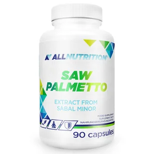 Allnutrition Saw Palmetto - 90 kaps. - Układ moczowy i płciowy - miniaturka - grafika 1