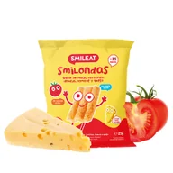 Desery dla dzieci - Chrupki prażynki pomidorowo-serowe, 25 g BIO Smileat SMILONDAS - miniaturka - grafika 1