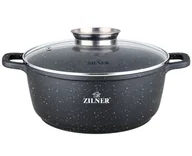 Garnki - Garnek Marmurowy 3.3L / 22Cm  Zilner Zl-9004 - miniaturka - grafika 1