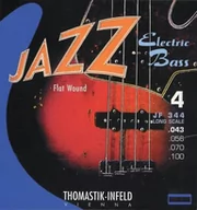 Struny gitarowe  - Thomastik JF32043 (682701) struna do gitary basowej Jazz Bass Seria Nickel Flat Wound Roundcore .043 - miniaturka - grafika 1