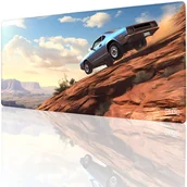 Podkładki pod mysz - PODKŁADKA POD KLAWIATURĘ Koniec Trasy 90x40 TILT Prezent XL Wodoodporna - miniaturka - grafika 1