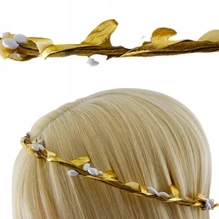 Wianek do włosów Wierzba Bazie Kotki Laur - Ozdoby do włosów - miniaturka - grafika 1