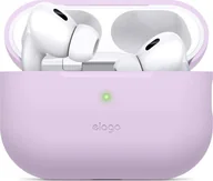 Akcesoria do słuchawek - Elago AirPods Pro 2 Silicone Case - etui do AirPods Pro 2 lawendowe - miniaturka - grafika 1