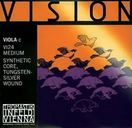 Akcesoria do instrumentów smyczkowych - Thomastik Einzelsaite für Viola 4/4 Vision - C-Saite Synthetikkern, Wolfram/Silber umsponnen, mittel 637850 - miniaturka - grafika 1