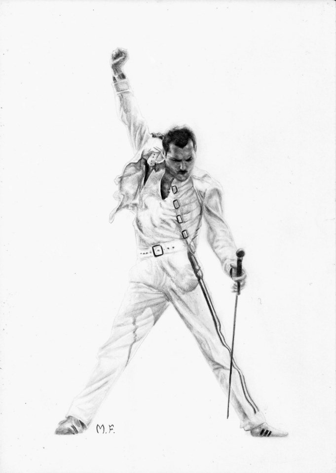 PUZZLE Unikatowy Queen Freddie Mercury + IMIĘ Pudełko 120 el.