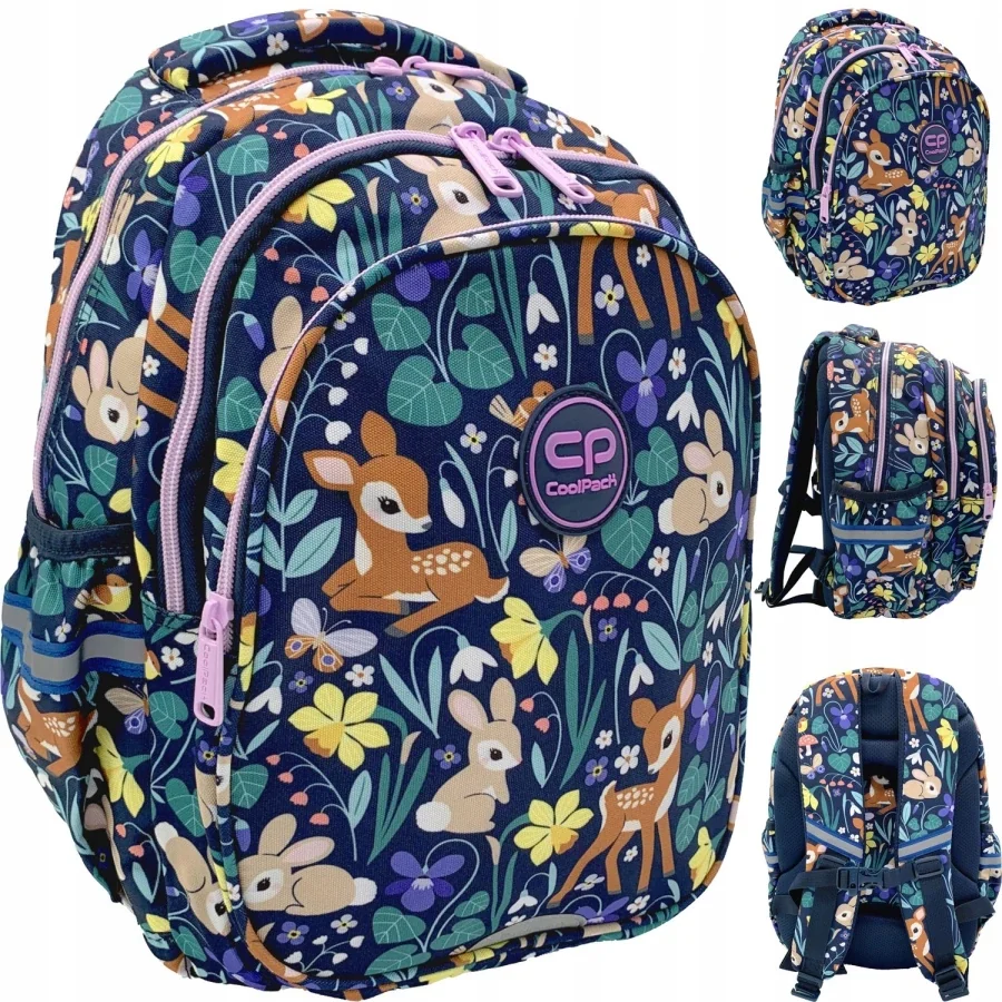 PLECAK SZKOLNY DLA DZIEWCZYNKI MŁODZIEŻOWY KLASA 1-3 TORNISTER 21L COOLPACK