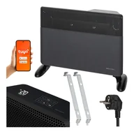 Ogrzewanie przenośne - Grzejnik elektryczny konwektorowy energooszczędny 1500W inwerterowy Wi-Fi antracyt Warmtec EGI-15A - miniaturka - grafika 1