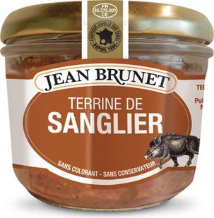 Francuski Pasztet z dzika, 180 g / Jean Brunet - Majonezy i dressingi - miniaturka - grafika 1