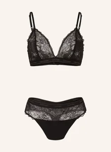 Calvin Klein Zestaw Modern Lace: Biustonosz Trójkątny I Strngi schwarz - Biustonosze - miniaturka - grafika 1