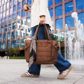 Torby i organizery dla mam - 1672/03 TORBA DLA MAMY DO WÓZKA CAMI CZEKOLDOWA - miniaturka - grafika 1