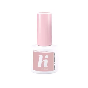 Hi Hybrid Lakier hybrydowy 5ml 421 Elegant Nude Hi Hybrid - Lakiery hybrydowe - miniaturka - grafika 1