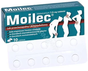 GEDEON RICHTER POLSKA SP.Z O.O. Moilec 7,5 Mg 10 Tabletek - Suplementy diety GEDEON RICHTER POLSKA SP.Z O.O. Moilec 7,5 Mg 10 Tabletek - Suplementy diety - miniaturka - grafika 1