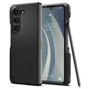 Etui i futerały do telefonów - Etui SAMSUNG GALAXY Z FOLD 5 Spigen Thin Fit Pen czarne - miniaturka - grafika 1