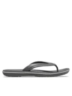 Klapki i japonki damskie - Crocs Japonki Crocband Flip 11033 Szary - miniaturka - grafika 1