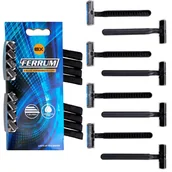 Maszynki do golenia i wkłady - Maszynka do golenia Ferrum 8szt 3 ostrza - miniaturka - grafika 1