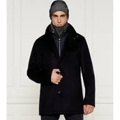 Płaszcze męskie - BOSS BLACK Wełniany płaszcz H-Coxtan - miniaturka - grafika 1