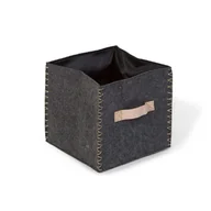 Pojemniki na zabawki - Childhome Składane pudełko filcowe 40 x 40 x 60 cm Anthracite/Gold - miniaturka - grafika 1