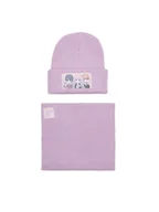 Czapki dla dzieci - Harry Potter Komplet czapka i komin ACCCS-AW24-222WBHP Różowy - miniaturka - grafika 1