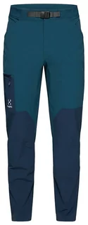 Spodnie sportowe męskie - Haglöfs Spodnie funkcyjne "Lizard" w kolorze granatowym - grafika 1