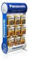 Baterie i akcesoria - Zestaw Panasonic Alkaline Power  - 60bl LR6/AA, 60bl LR03/AAA, 12bl LR14/C, 12bl LR20/D, 24bl 6LR61/9V + Stojak 9 haków - miniaturka - grafika 1