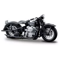 Model metalowy motocykl HD 1948 FL Panhead 1/24 czarny Maisto
