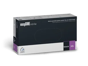 Rękawiczki easyCare Nitrylowe Bezpudrowe BLACK 100szt XS - Rękawiczki jednorazowe Rękawiczki easyCare Nitrylowe Bezpudrowe BLACK 100szt XS - Rękawiczki jednorazowe - miniaturka - grafika 1