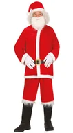 Stroje karnawałowe - Kostium Święty Mikołaj z futerkiem polarowym-M - miniaturka - grafika 1