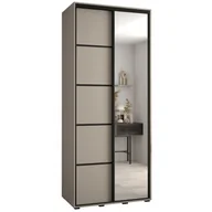 Szafy - Szafa przesuwna z lustrem wysoka Dakota 5 120 głębokość 60 cm wysokość 235,2 cm - miniaturka - grafika 1